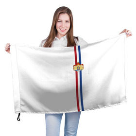 Флаг 3D с принтом Нидерланды, лента с гербом в Новосибирске, 100% полиэстер | плотность ткани — 95 г/м2, размер — 67 х 109 см. Принт наносится с одной стороны | nederland | амстердам | гаага | галандия | галландия | герб | голандия | голландия | государство | знак | надпись | нидерланды | патриот | полосы | роттердам | символ | страна | флаг | флага | цвета