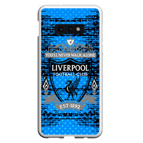 Чехол для Samsung S10E с принтом Liverpool sport uniform в Новосибирске, Силикон | Область печати: задняя сторона чехла, без боковых панелей | football | soccer | ливерпуль