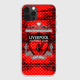 Чехол для iPhone 12 Pro Max с принтом Liverpool sport uniform в Новосибирске, Силикон |  | football | soccer | ливерпуль