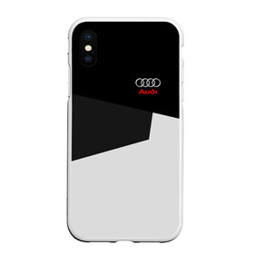 Чехол для iPhone XS Max матовый с принтом AUDI SPORT АУДИ в Новосибирске, Силикон | Область печати: задняя сторона чехла, без боковых панелей | audi | auto | rs | sport | авто | автомобиль | автомобильные | ауди | бренд | марка | машины | спорт