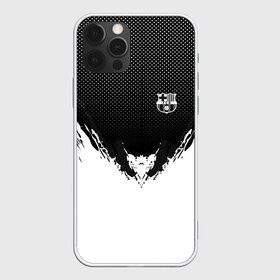 Чехол для iPhone 12 Pro Max с принтом Barcelona black 2018 в Новосибирске, Силикон |  | football | soccer | барселона