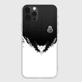 Чехол для iPhone 12 Pro Max с принтом Real Madrid black 2018 в Новосибирске, Силикон |  | football | soccer | реал мадрид