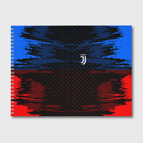 Альбом для рисования с принтом Juventus abstract collection в Новосибирске, 100% бумага
 | матовая бумага, плотность 200 мг. | football | soccer | ювентус