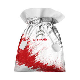 Подарочный 3D мешок с принтом Citroen в Новосибирске, 100% полиэстер | Размер: 29*39 см | Тематика изображения на принте: auto | car | citroen | race | авто | гонки | краска | краски | марка | машина | ситроен