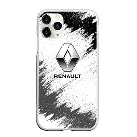 Чехол для iPhone 11 Pro матовый с принтом Renault в Новосибирске, Силикон |  | Тематика изображения на принте: auto | car | race | renault | авто | гонки | краска | краски | марка | машина | рено