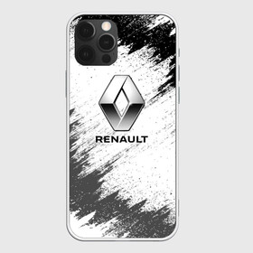 Чехол для iPhone 12 Pro с принтом Renault в Новосибирске, силикон | область печати: задняя сторона чехла, без боковых панелей | auto | car | race | renault | авто | гонки | краска | краски | марка | машина | рено