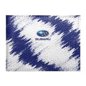 Обложка для студенческого билета с принтом Subaru в Новосибирске, натуральная кожа | Размер: 11*8 см; Печать на всей внешней стороне | Тематика изображения на принте: auto | car | race | subaru | авто | гонки | краска | краски | марка | машина | субару