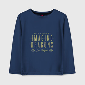 Детский лонгслив хлопок с принтом Imagine Dragons в Новосибирске, 100% хлопок | круглый вырез горловины, полуприлегающий силуэт, длина до линии бедер | dragons | imagine | бэн макки | драгонс | дэн платцман | дэн рейнольдс | имеджин | уэйн сермон