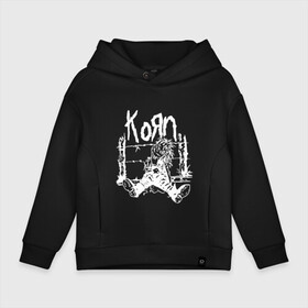 Детское худи Oversize хлопок с принтом Korn в Новосибирске, френч-терри — 70% хлопок, 30% полиэстер. Мягкий теплый начес внутри —100% хлопок | боковые карманы, эластичные манжеты и нижняя кромка, капюшон на магнитной кнопке | korn | koяn | альтернативный | арвизу | гранж | грув | группа | дэвис | корн | коян | лузье | манки | метал | музыка | нюметал | панк | песни | рок | уэлч | филди | филипп | хэд | череп | шаффер