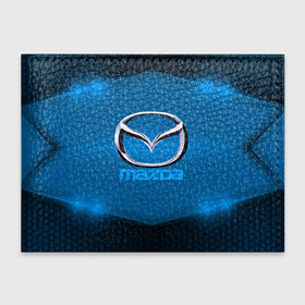 Обложка для студенческого билета с принтом Mazda SPORT в Новосибирске, натуральная кожа | Размер: 11*8 см; Печать на всей внешней стороне | Тематика изображения на принте: 
