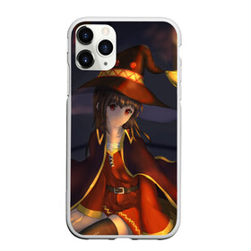 Чехол для iPhone 11 Pro матовый с принтом Megumin в Новосибирске, Силикон |  | aqua | darkness | kono subarashii | konosuba | megumin | этот замечательный мир