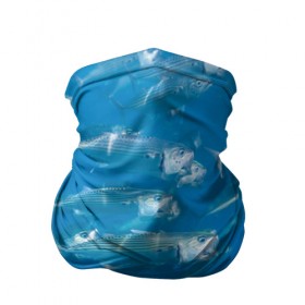 Бандана-труба 3D с принтом Рыбы океана в Новосибирске, 100% полиэстер, ткань с особыми свойствами — Activecool | плотность 150‒180 г/м2; хорошо тянется, но сохраняет форму | fish | fishes | pisces | море | морские обитатели | морской | океан | рыбы