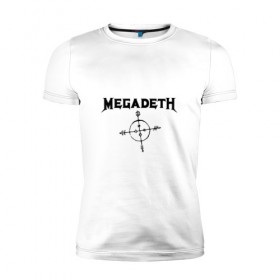 Мужская футболка премиум с принтом Megadeth в Новосибирске, 92% хлопок, 8% лайкра | приталенный силуэт, круглый вырез ворота, длина до линии бедра, короткий рукав | megadet | megadeth | группа | дирк вербурен | дэвид эллефсон | дэйв мастейн | кико лоурейро | мегадет | мегадетх | метал | рок | трэш | трэшметал | тяжелый | хард | хардрок | хеви | хевиметал