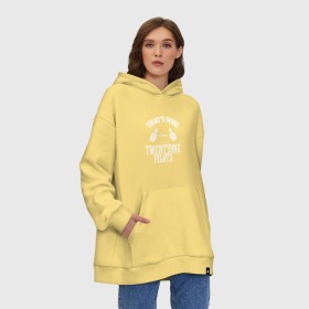 Худи SuperOversize хлопок с принтом Вот кто любит Twenty One Pilots в Новосибирске, 70% хлопок, 30% полиэстер, мягкий начес внутри | карман-кенгуру, эластичная резинка на манжетах и по нижней кромке, двухслойный капюшон
 | twenty one pilots