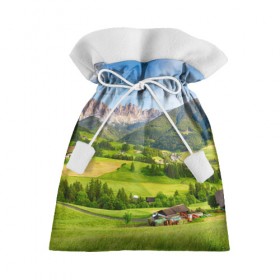 Подарочный 3D мешок с принтом Альпы в Новосибирске, 100% полиэстер | Размер: 29*39 см | австрия | альпы | германия | горный хребет | горы | италия | красота | лес | лихтенштейн | луг | пейзаж | природа | простор | раздолье | словения | франция | швейцария
