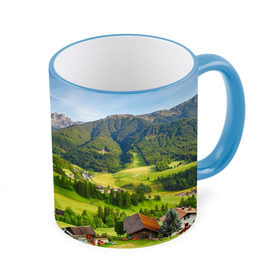Кружка 3D с принтом Альпы в Новосибирске, керамика | ёмкость 330 мл | Тематика изображения на принте: австрия | альпы | германия | горный хребет | горы | италия | красота | лес | лихтенштейн | луг | пейзаж | природа | простор | раздолье | словения | франция | швейцария