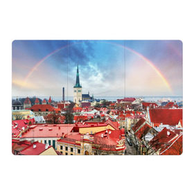 Магнитный плакат 3Х2 с принтом Таллин (Эстония) в Новосибирске, Полимерный материал с магнитным слоем | 6 деталей размером 9*9 см | estonia | tallin | город | европа | путешествие | таллин | туризм | эстония