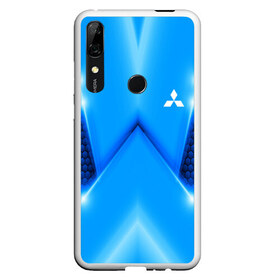 Чехол для Honor P Smart Z с принтом Mitsubishi car sport SKY в Новосибирске, Силикон | Область печати: задняя сторона чехла, без боковых панелей | Тематика изображения на принте:  машина | марка | митсубиси