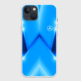 Чехол для iPhone 13 с принтом Mercedes car sport SKY в Новосибирске,  |  | auto | automobile | car | carbon | machine | mercedes | motor | motor car | sport car | автомашина | бренд | легковой автомобиль | марка | спортивный автомобиль | тачка