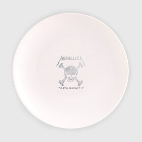 Тарелка 3D с принтом Metallica, death magnetic в Новосибирске, фарфор | диаметр - 210 мм
диаметр для нанесения принта - 120 мм | metallica | джеймс хэтфилд | кирк хэмметт | ларс ульрих | металлика | роберт трухильо | рок группа