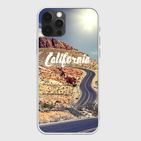 Чехол для iPhone 12 Pro с принтом California в Новосибирске, силикон | область печати: задняя сторона чехла, без боковых панелей | california | usa | америка | города | дороги | калифорния | природа | страны | сша
