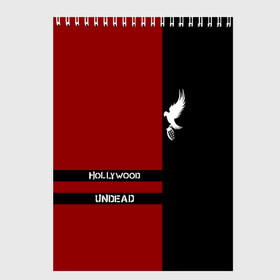 Скетчбук с принтом Hollywood Undead в Новосибирске, 100% бумага
 | 48 листов, плотность листов — 100 г/м2, плотность картонной обложки — 250 г/м2. Листы скреплены сверху удобной пружинной спиралью | charlie scene | danny | funny man | hollywood | j dog | johnny 3 tears | undead | альтернативный | андед | голивуд | голливудская | группа | кранккор | метал | нежить | ню | реп | рок | рэп | рэпкор