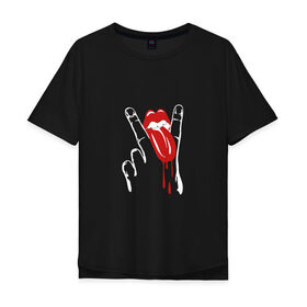 Мужская футболка хлопок Oversize с принтом The Rolling Stones в Новосибирске, 100% хлопок | свободный крой, круглый ворот, “спинка” длиннее передней части | the rolling stones | бродяги | вольные странники | группа | катящиеся камни | кит ричардс | мик джаггер | рок | рок н ролл | ролинг | роллинг | рон вуд | стоун | стоунз | стоунс | чарли уоттс