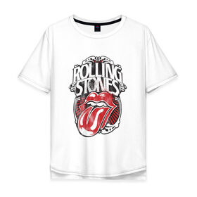 Мужская футболка хлопок Oversize с принтом The Rolling Stones в Новосибирске, 100% хлопок | свободный крой, круглый ворот, “спинка” длиннее передней части | the rolling stones | бродяги | вольные странники | группа | катящиеся камни | кит ричардс | мик джаггер | рок | рок н ролл | ролинг | роллинг | рон вуд | стоун | стоунз | стоунс | чарли уоттс