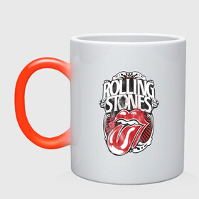 Кружка хамелеон с принтом The Rolling Stones в Новосибирске, керамика | меняет цвет при нагревании, емкость 330 мл | the rolling stones | бродяги | вольные странники | группа | катящиеся камни | кит ричардс | мик джаггер | рок | рок н ролл | ролинг | роллинг | рон вуд | стоун | стоунз | стоунс | чарли уоттс