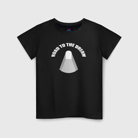 Детская футболка хлопок с принтом Road to the dream T-shirt в Новосибирске, 100% хлопок | круглый вырез горловины, полуприлегающий силуэт, длина до линии бедер | rdr | road to dream