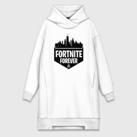 Платье-худи хлопок с принтом Fortnite Forever в Новосибирске,  |  | battle | epic | forever | fortnite | games | royale | битва | королевская | королей | лого | логотип | навсегда | фартнайт | форева | фортнайт | фортнит | эмблема | эпик