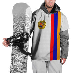 Накидка на куртку 3D с принтом I Love Armenia в Новосибирске, 100% полиэстер |  | Тематика изображения на принте: armenia | армения | герб армении | ереван | флаг армении