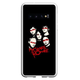 Чехол для Samsung Galaxy S10 с принтом Группа My Chemical Romance в Новосибирске, Силикон | Область печати: задняя сторона чехла, без боковых панелей | gerard way | mcr | my chemical romance | альтернативный | группа | джерард уэй | май кемикал романс | мкр | мой химический роман | мхр | мцр | панк | поп | поппанк | рок | рэй торо