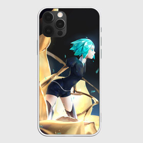 Чехол для iPhone 12 Pro Max с принтом Land of the Lustrous в Новосибирске, Силикон |  | Тематика изображения на принте: anime | diamond | houseki no kuni | land of the lustrous | phosphophyllite | аниме | страна самоцветов