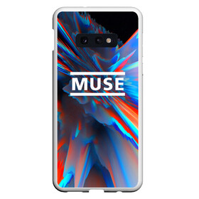 Чехол для Samsung S10E с принтом MUSE в Новосибирске, Силикон | Область печати: задняя сторона чехла, без боковых панелей | logo | muse | music | pop | rock | usa | альтернатива | америка | металл | музыка | музыкальный | поп | рок