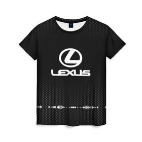 Женская футболка 3D с принтом Lexus sport auto abstract в Новосибирске, 100% полиэфир ( синтетическое хлопкоподобное полотно) | прямой крой, круглый вырез горловины, длина до линии бедер | auto | automobile | car | carbon | lexus | machine | motor | motor car | sport car | автомашина | бренд | легковой автомобиль | лексус | марка | спортивный автомобиль | тачка