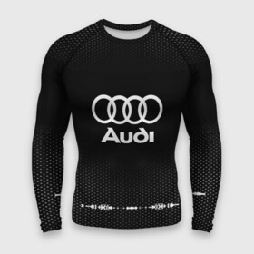 Мужской рашгард 3D с принтом Audi sport auto abstract в Новосибирске,  |  | audi | auto | automobile | car | carbon | machine | motor | motor car | sport car | автомашина | ауди | бренд | легковой автомобиль | марка | спортивный автомобиль | тачка