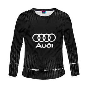 Женский лонгслив 3D с принтом Audi sport auto abstract в Новосибирске, 100% полиэстер | длинные рукава, круглый вырез горловины, полуприлегающий силуэт | audi | auto | automobile | car | carbon | machine | motor | motor car | sport car | автомашина | ауди | бренд | легковой автомобиль | марка | спортивный автомобиль | тачка