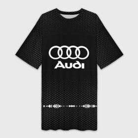 Платье-футболка 3D с принтом Audi sport auto abstract в Новосибирске,  |  | audi | auto | automobile | car | carbon | machine | motor | motor car | sport car | автомашина | ауди | бренд | легковой автомобиль | марка | спортивный автомобиль | тачка