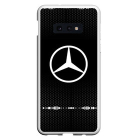 Чехол для Samsung S10E с принтом Mercedes sport auto abstract в Новосибирске, Силикон | Область печати: задняя сторона чехла, без боковых панелей | auto | automobile | car | carbon | machine | mercedes | motor | motor car | sport car | автомашина | бренд | легковой автомобиль | марка | спортивный автомобиль | тачка