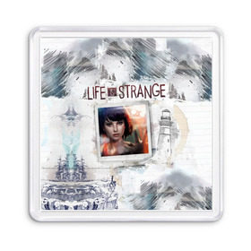 Магнит 55*55 с принтом Max. Life is Strange. в Новосибирске, Пластик | Размер: 65*65 мм; Размер печати: 55*55 мм | Тематика изображения на принте: макс | странная жизнь