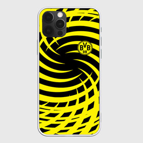 Чехол для iPhone 12 Pro с принтом FC Borussia Dortmund в Новосибирске, силикон | область печати: задняя сторона чехла, без боковых панелей | боруссия | дортмунд