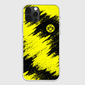 Чехол для iPhone 12 Pro с принтом FC Borussia Dortmund в Новосибирске, силикон | область печати: задняя сторона чехла, без боковых панелей | боруссия | дортмунд