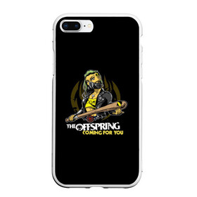 Чехол для iPhone 7Plus/8 Plus матовый с принтом The Offspring coming for you в Новосибирске, Силикон | Область печати: задняя сторона чехла, без боковых панелей | the offspring | офспринг | оффспринг | рок