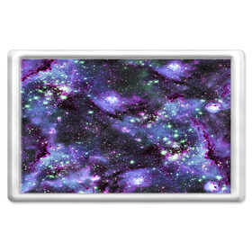 Магнит 45*70 с принтом Sky nebula в Новосибирске, Пластик | Размер: 78*52 мм; Размер печати: 70*45 | abstraction | cosmos | nebula | space | star | universe | абстракция | вселенная | звезды | космос | мир | планеты