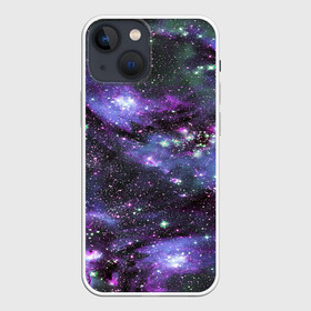 Чехол для iPhone 13 mini с принтом Sky nebula в Новосибирске,  |  | abstraction | cosmos | nebula | space | star | universe | абстракция | вселенная | звезды | космос | мир | планеты