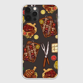 Чехол для iPhone 12 Pro Max с принтом Вкуснятина в Новосибирске, Силикон |  | барбекю | еда | кулинария | мясо | повар | стейк | шашлык