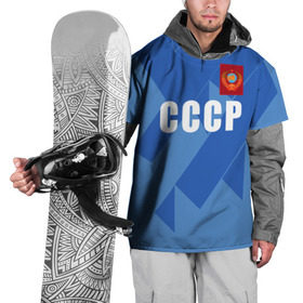 Накидка на куртку 3D с принтом Лев Яшин ретро в Новосибирске, 100% полиэстер |  | вратарь | золотой | легенда | мира | мяч | россия | ссср | чемпионат | яшин