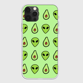 Чехол для iPhone 12 Pro Max с принтом Green в Новосибирске, Силикон |  | alien | food | vegetarian | авокадо | вегетарианство | еда | пришелец