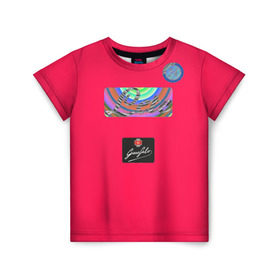 Детская футболка 3D с принтом Napoli в Новосибирске, 100% гипоаллергенный полиэфир | прямой крой, круглый вырез горловины, длина до линии бедер, чуть спущенное плечо, ткань немного тянется | Тематика изображения на принте: 